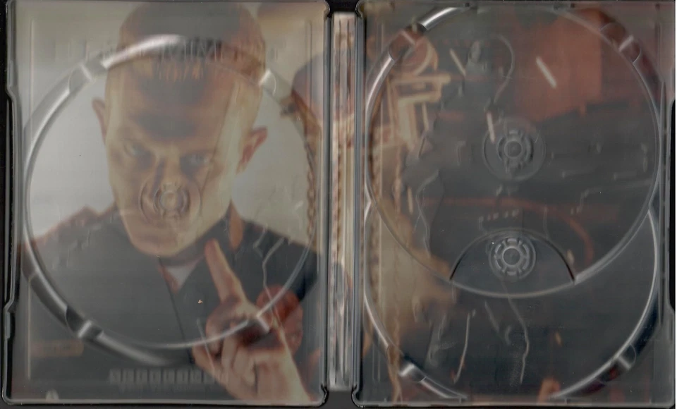 Terminator 2 Judgement Day 4K SteelBook Blu-ray 1991 No Dent - Glow in the Dark - Image 4 of 4