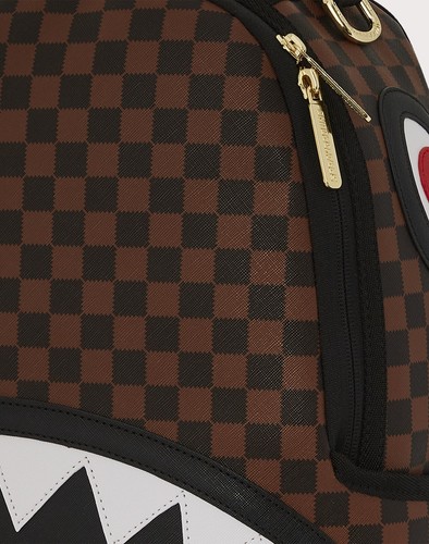 Mochila escolar Sprayground Sawtooth Sharks In Paris🔥Nueva bolsa negra para libros - Imagen 5 de 8