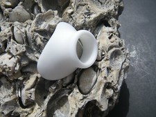 Sea Glass, Small Opening to Something, Milk Glass