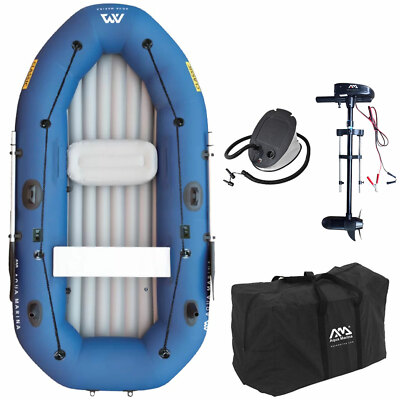 Aqua Marina Classic Fishing Boat Schlauchboot T-18 Motor Motorboot Elektroboot