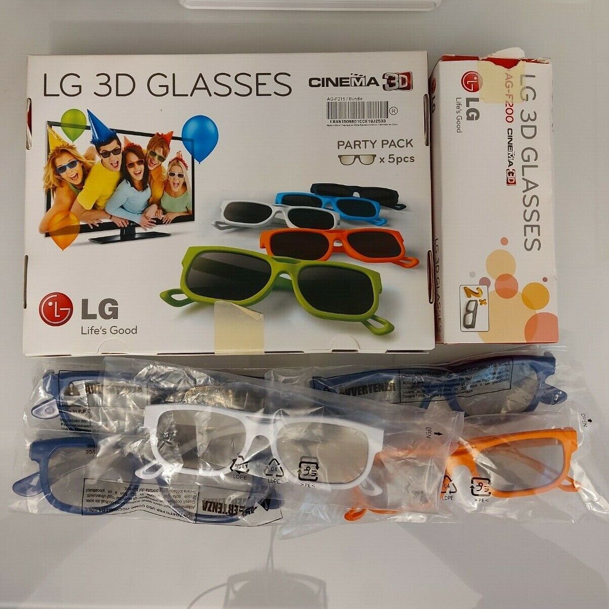 LG 3d glasses - 12 pieces
