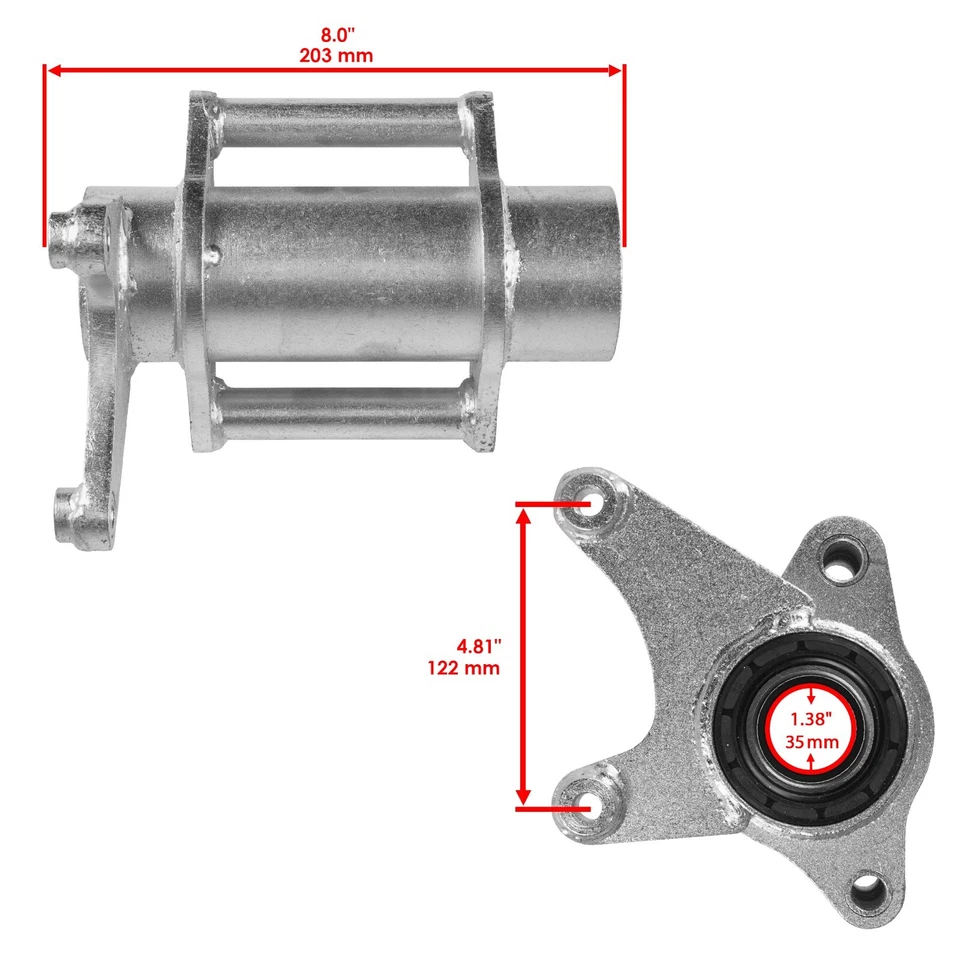 Rear Axle Bearing Carrier Housing Hub fits Yamaha Banshee 350 YFZ350 1989 - 2006 - Image 2 of 4