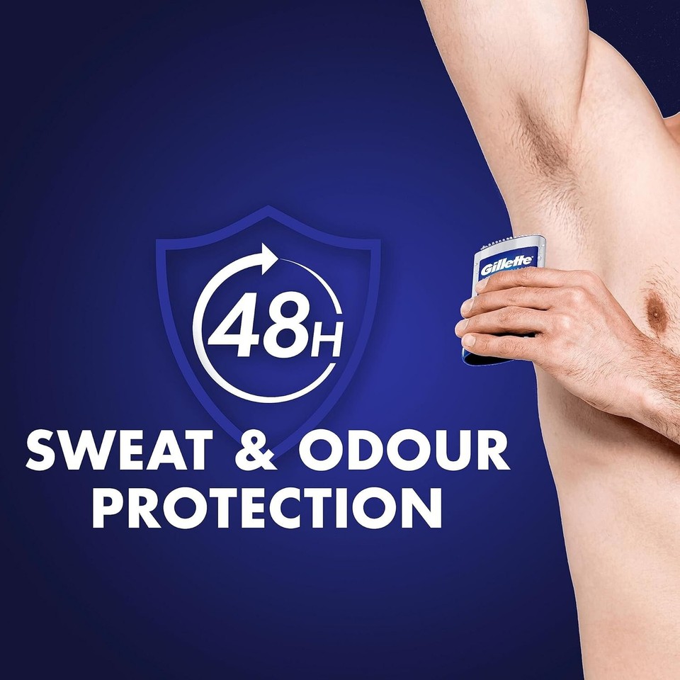 Gillette Antiperspirant Deodorant Gel For Men 420ml (70 x 6) 48Hour