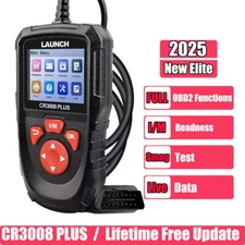 2025LAUNCH CR3008 PLUS OBD2 Scanner Car Diagnostic Scan Tool Battery Load Tester