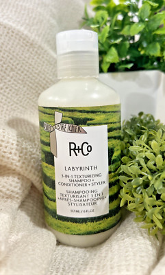 R+Co LABYRINTH 3-in-1 Texturizing Shampoo, Conditioner & Styler | New SHIPS FREE