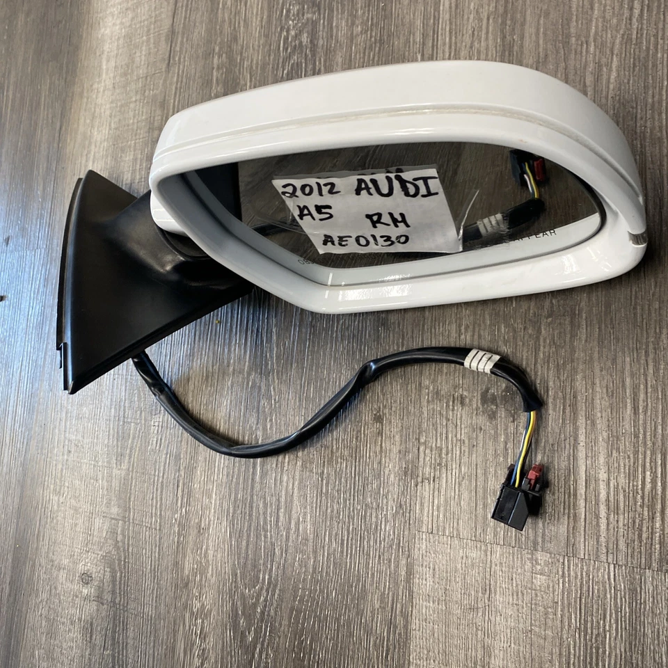 OEM 2008-2014 Audi A5 Quattro Right Passenger Side View Power Mirror /Auto Dim - Image 3 of 4