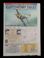 1/50 Scale Paper Model Lawoczkin La-5FN by Answer Kartonowe Hobby