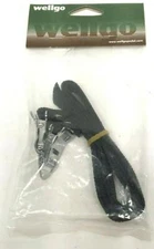 Wellgo Bicycle Pedal Toe Clip Straps Set 470mm Black