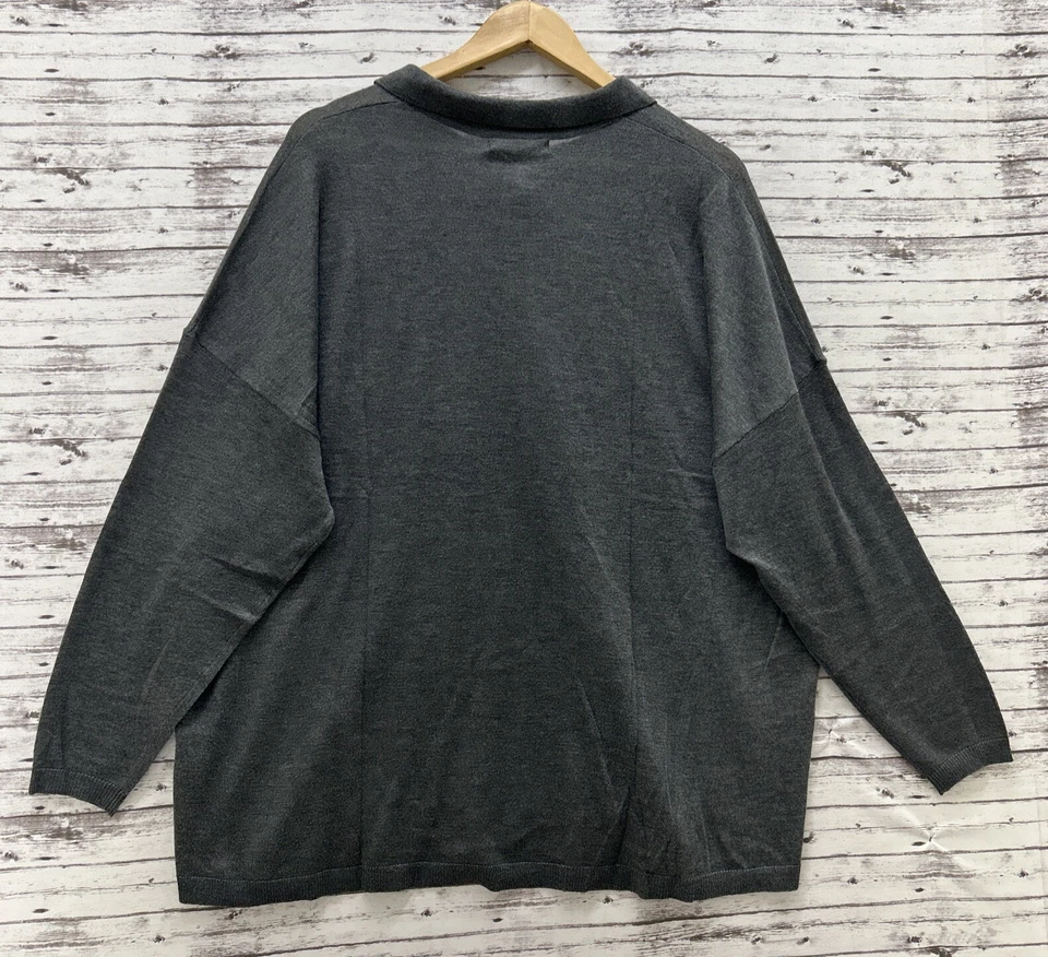 Camisa Polo Truth by Republic Para Hombre Pequeña (XL) Gris Mezcla Lana LEER DESCRIPCIÓN* Foto 2 de 4