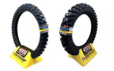 Dunlop Mx34 F R Tire Set Front 80100-21 Rear 110100-18 Mx 34 Dirtbike Tires