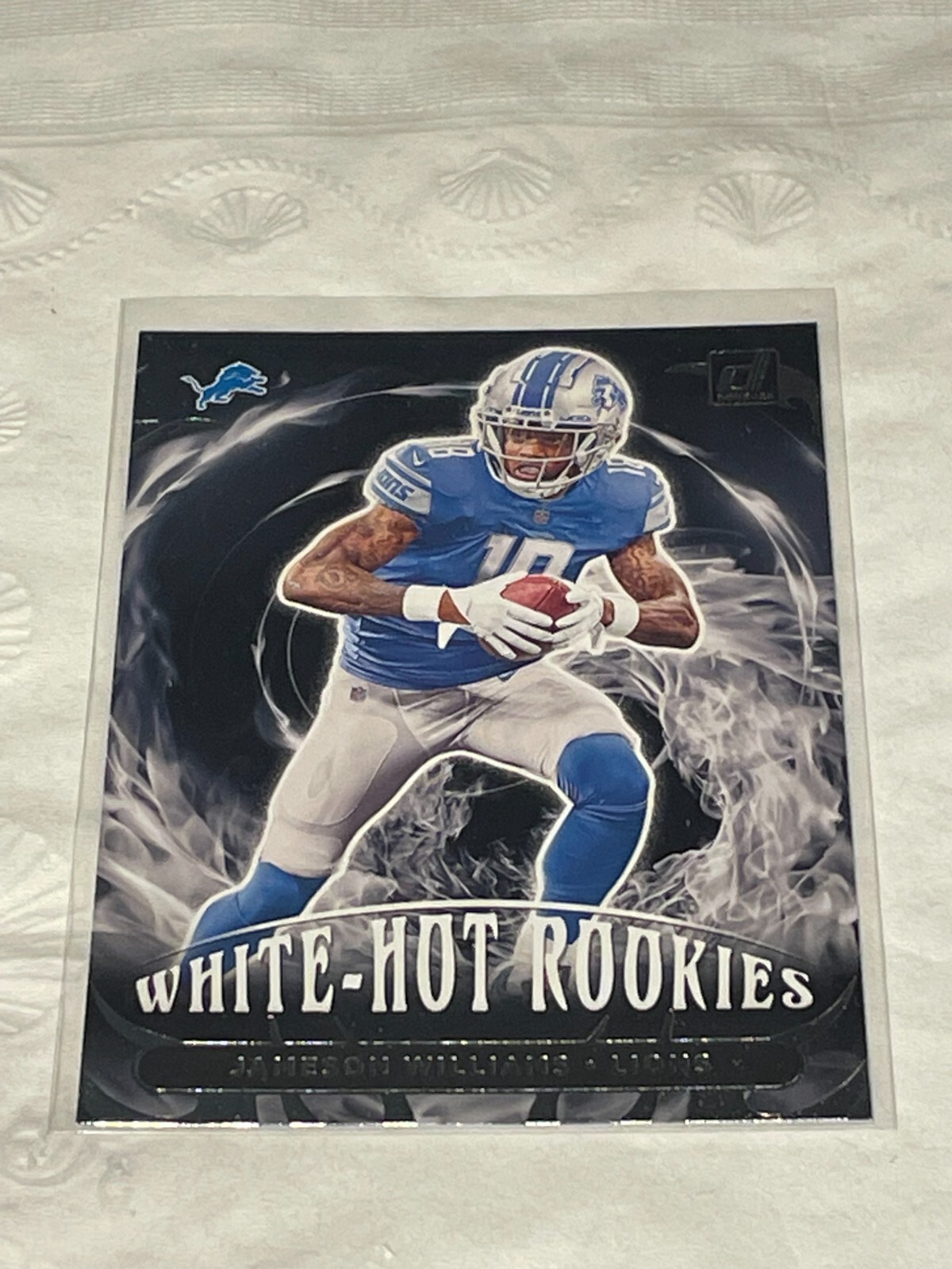 2022 Panini Donruss Jameson Williams White Hot Rookies #WHR-4 RC SP