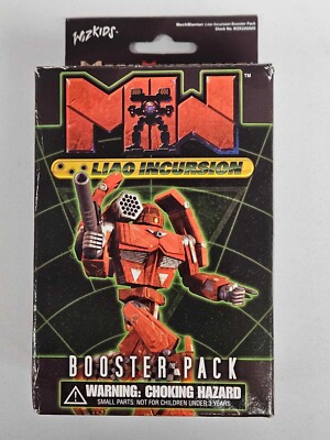 Wizkids - Mechwarrior Liao Incursion Booster Pack - Brand New - Free Shipping!