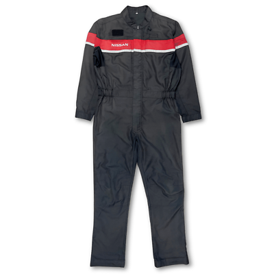 Retro Japan Nissan Pitwork Summer Tsunagi Mechanics Coverall