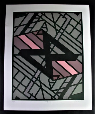 Manfred KLOPPERT (*1943 Dresden) - Lithographie WEGE II  -  DDR-Kunst 1984 - Bild 1 von 4