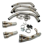 Manifold LeoVince SBK exhaust manifold, stainless steel for Kawasaki Z 900