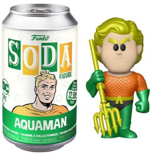 Funko DC Vinyl Soda Aquaman Limited Edition of 12,500! Figure