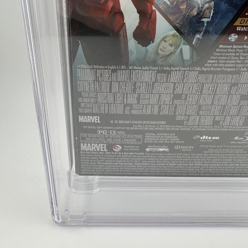 Marvel Iron Man 2 (2010) Blu-ray New Slipcase Sealed Graded CGC 9.6 A+ - Imagen 15 de 17