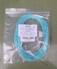 LYNN ELECTRONICS LCLC-10GIG-12M / LCLC10GIG12M OM3 FIBER PATCH CORD 12 METERS