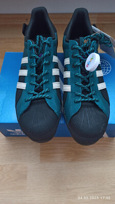Adidas Superstar Atmos Winterized Legacy Teal Black US12   EU46 2/3  J 300