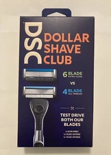 Dollar Shave Club Men's Razor Mixed Starter Shaving Kit One Handle Two Blades