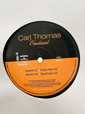 Carl Thomas / Emotional 2000 EU Original 2LP Vinyl Arista