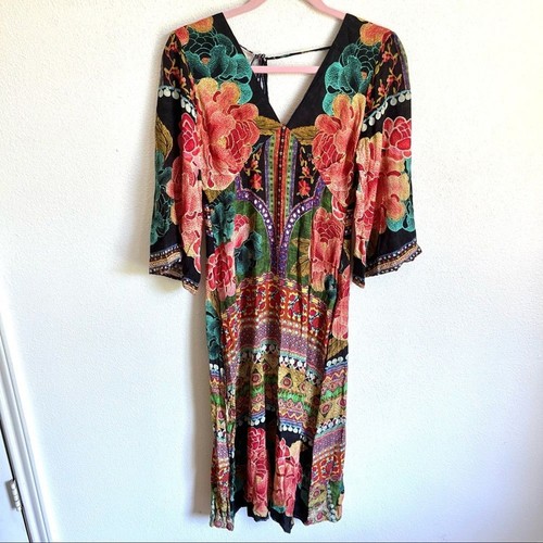 Farm Rio Anthropologie Rio De Janeiro Rosario Dress