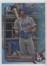 2022 Bowman Draft Chrome Sky Blue Refractor Jose Ramos #BDC-102 08y1