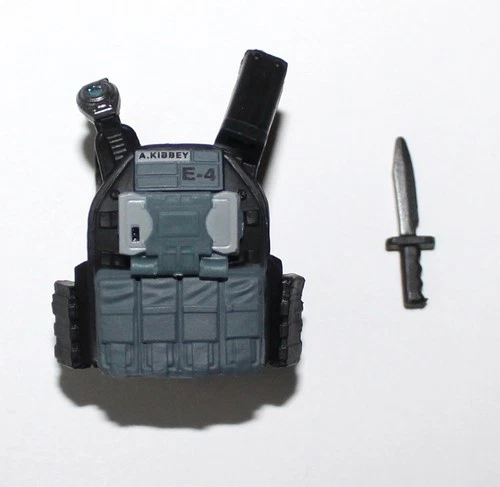 PURGE 517 - 158 Breaker Vest Knife Lot - GIJOE CLASSIFIED SERIES 6" Scale 1/12