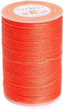 Waxed Polyester Cord Wax-Coated Strings Waterproof round Wax Coated Thread for B