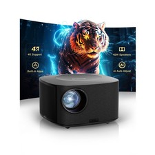 Projector-4K with WiFi and Bluetooth: 3000 ANSI/40W Dolby Audio/Official Lice...