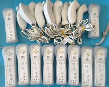 Original Nintendo Wii Controller Nunchuck Official Wii Remote - No Motion Plus