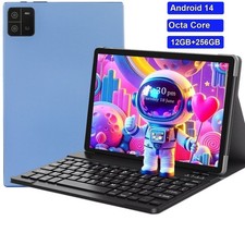 2026 Gaming Tablet 16/12GB RAM 256GB ROM 8000mAh 10.1in Android 15 Tablet PC