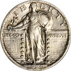 1920-P Standing Liberty Quarter - Cleaned Up