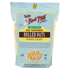 Bob's Red Mill Organic Old Fashioned Rolled Oats, 56 oz – Whole Grain.