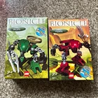 LEGO BIONICLE Rahaga Norik and Iruini Complete Sets Boxed 56 pcs Vintage 2005