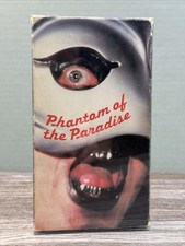 PHANTOM OF THE PARADISE VHS SHRINK WATERMARK HORROR PAUL WILLIAMS BRIAN DE PALMA