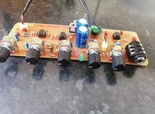 Stereo 3Band Preamplifier Equalizer  with Line In and  MIC Input-Complete Board