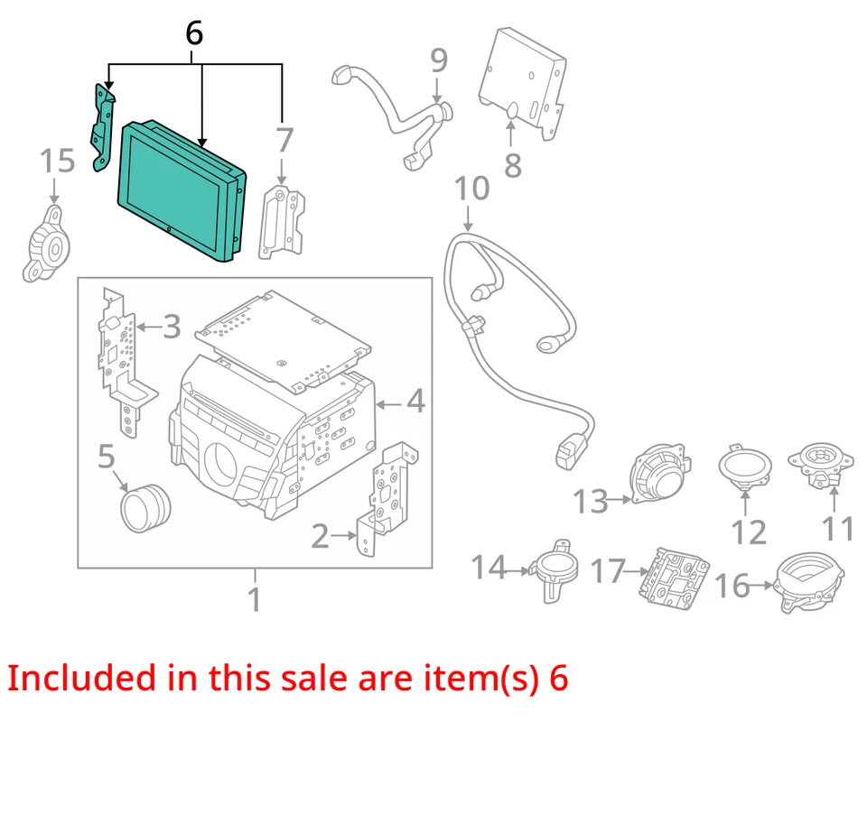 Hyundai Azera 2012-2016 pantalla de información URMRD Foto 3 de 4