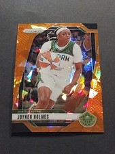 JOYNER HOLMES 2024 Panini Prizm WNBA Orange Cracked Ice Parallel #9 Storm