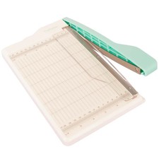 - Guillotine Paper Trimmer for 8.5 Inch Cut Length, 7 Sheets Capacity Porta...