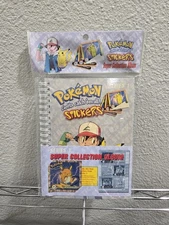1999 Pokémon Series 1 Stickers Super Collection Album Raichu Factory Sealed 