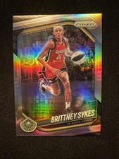 2025 Panini Prizm WNBA Brittney Sykes #121 Seattle Storm Silver Prizm