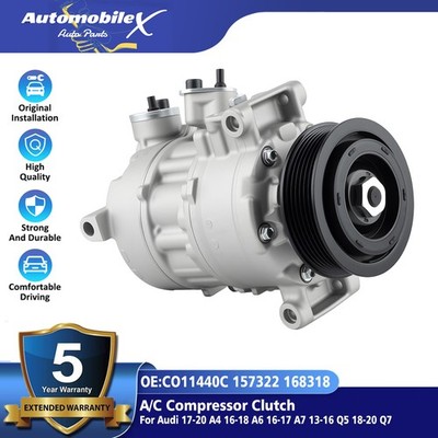 AC Compressor 7SBH17C 198375 Fit 14-23 Dodge Charger 15-23 Challenger 300 3.6L