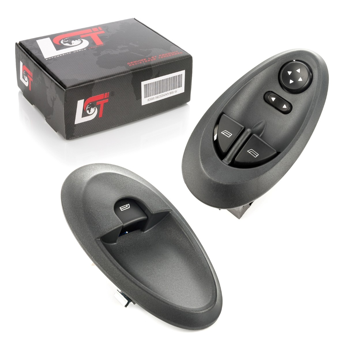 2X Window Lifter Switch Front Left Right Set For Iveco Daily III 3 1999-2007