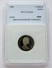 1988 Canada Five Cent - HIGH GRADE