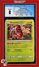 SM Black Star Promo Buzzwole SM218 Cosmic Eclipse Prerelease STAFF CGC 8 on eBay