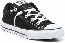 Converse Unisex Chuck Taylor Street (Little Kid) Black/White/Black 2 Little Kid