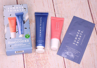 Summer Fridays Sephora Beauty Jet Leg Mask Lip Butter Balm Plumping Moisturizer