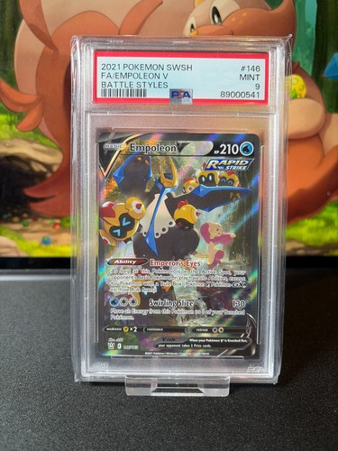 Empoleon V graded PSA 9 for sale on eBay