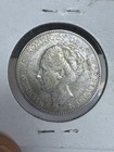 Netherlands- 1 Gulden 1931- Wilhelmina SILVER. ANTIQUE COLLECTORS ITEM. #1073 — photo 1